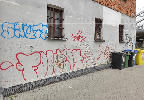 Zdjęcie przed zamalowaniem