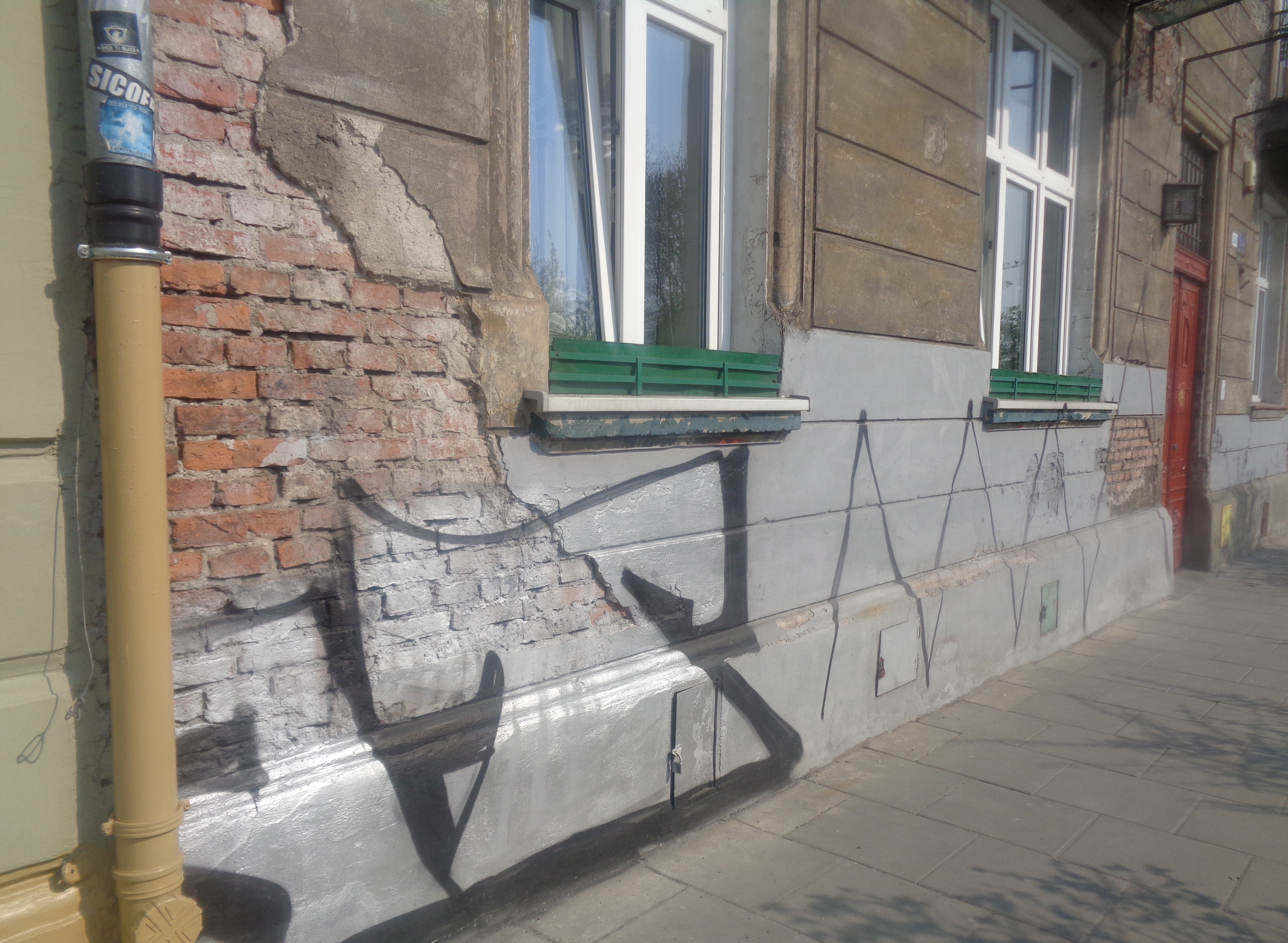 Zdjęcie przed zamalowaniem