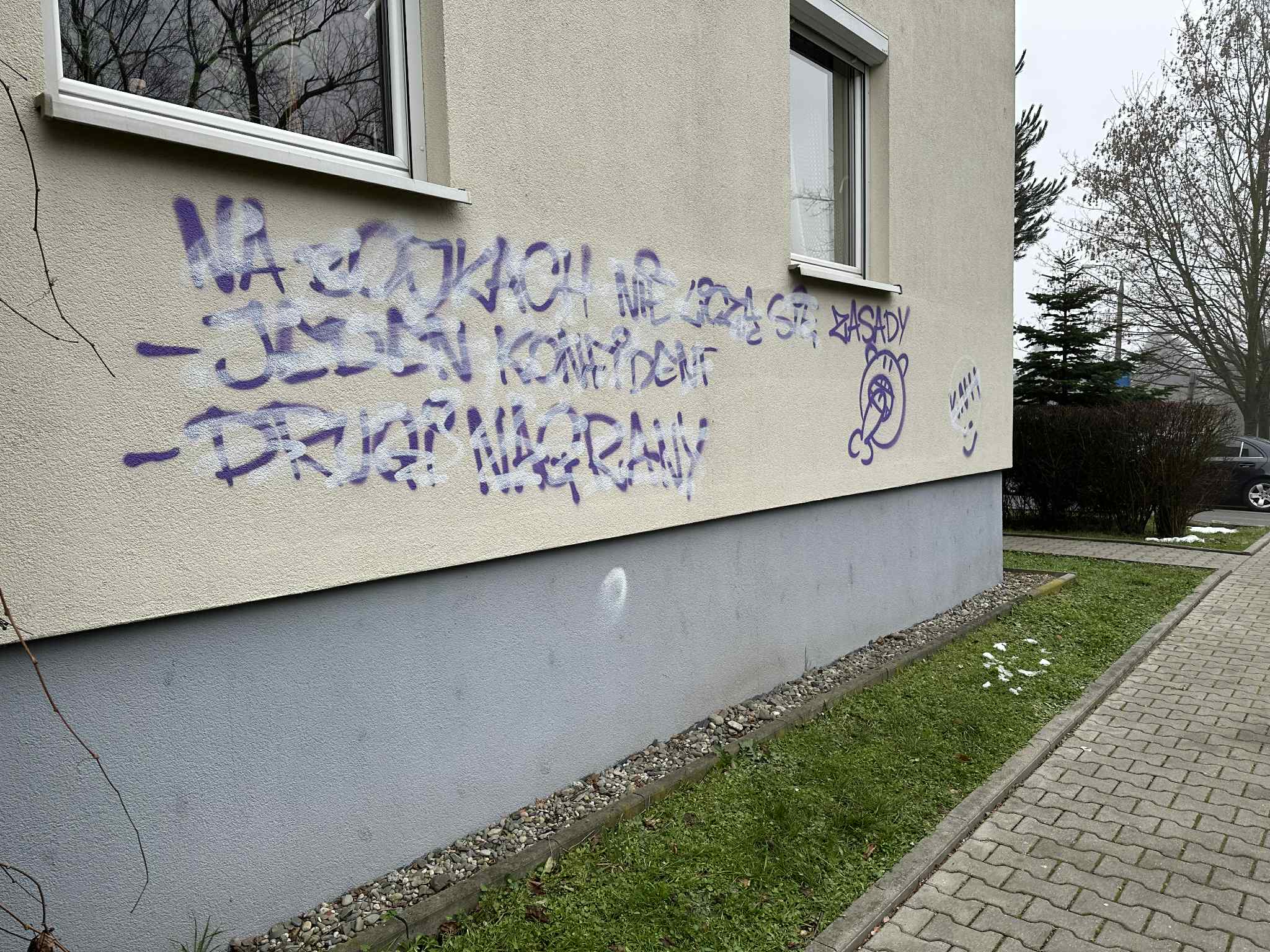 Zdjęcie przed zamalowaniem