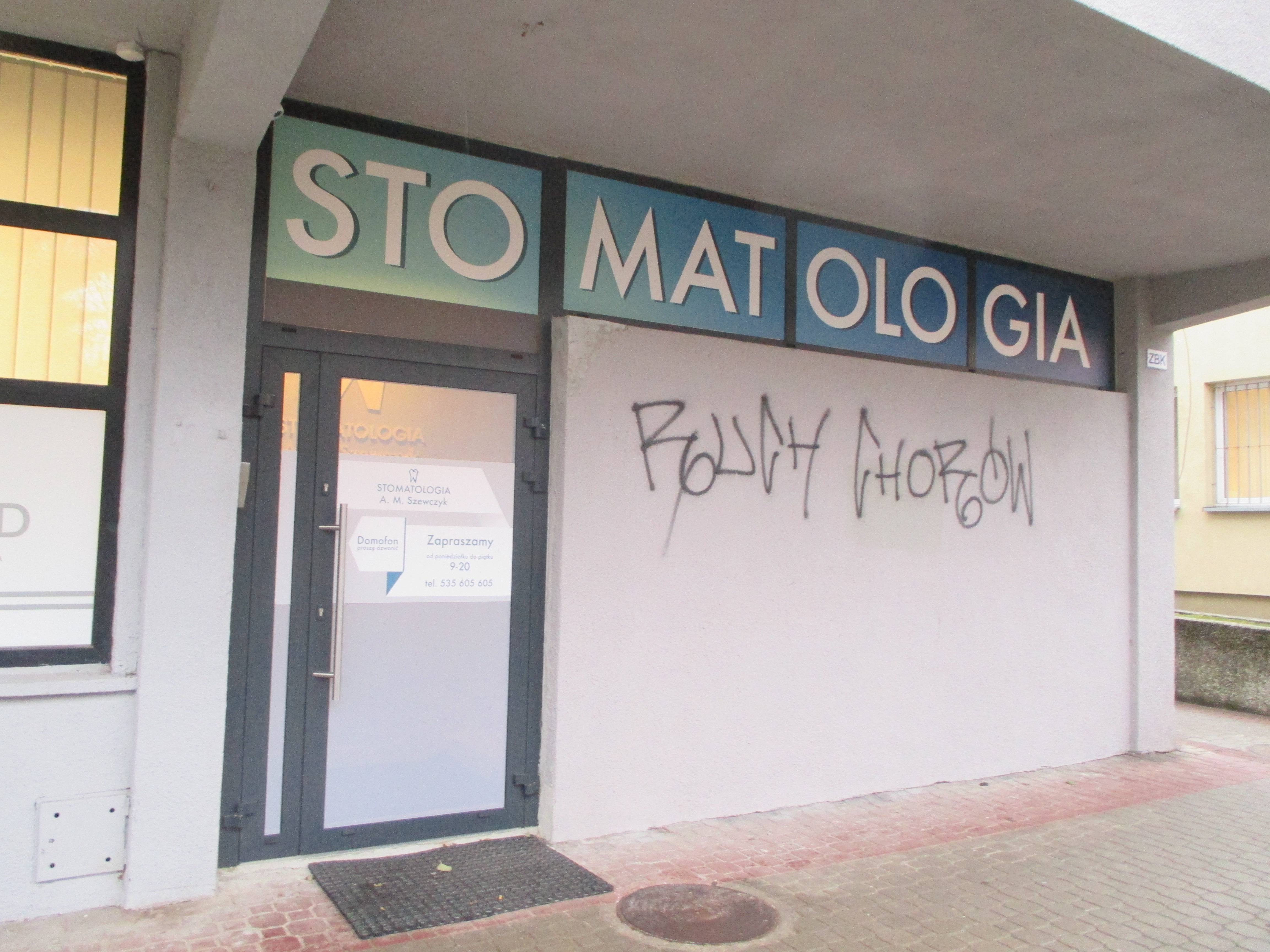 Zdjęcie przed zamalowaniem