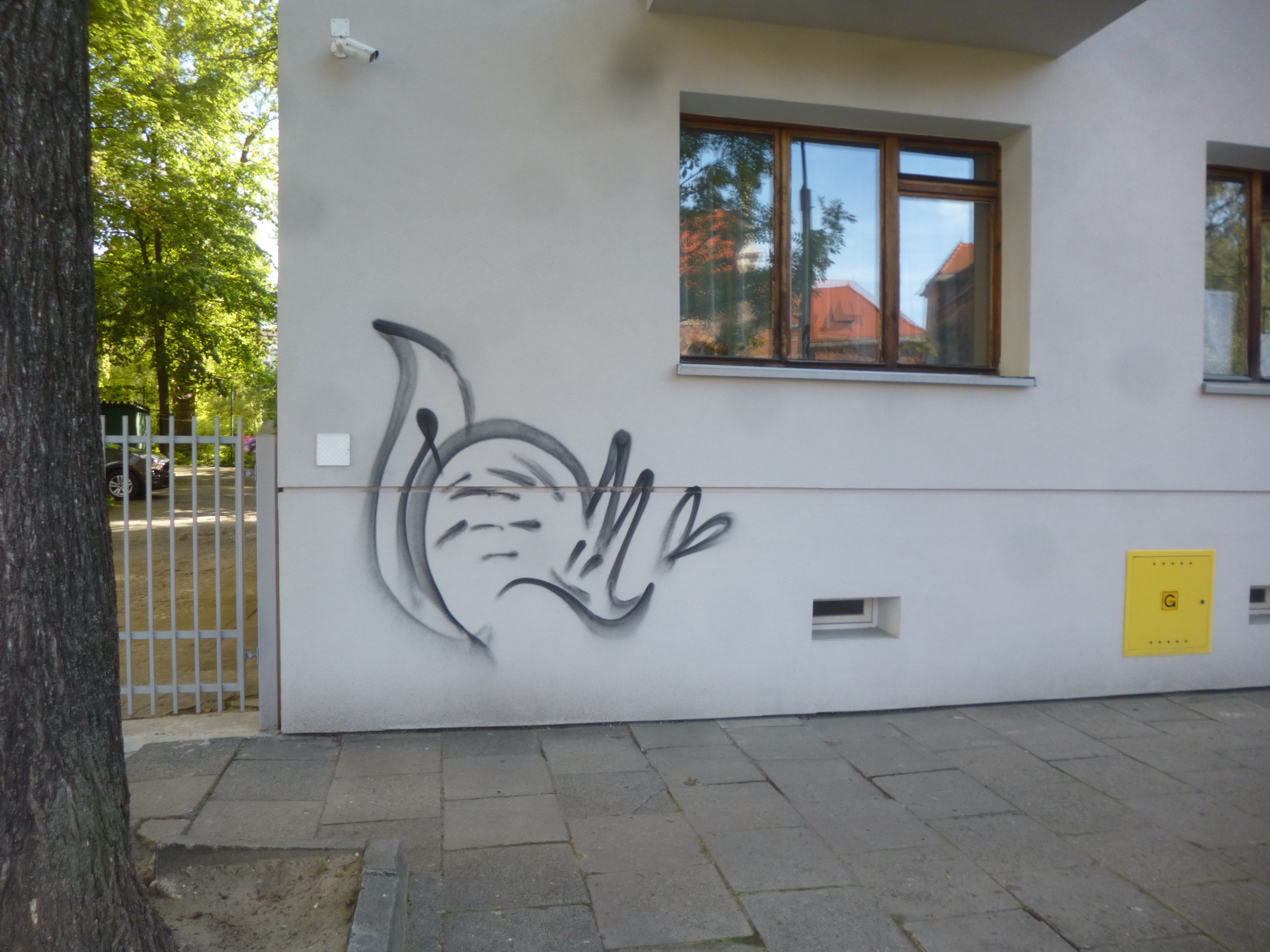 Zdjęcie przed zamalowaniem