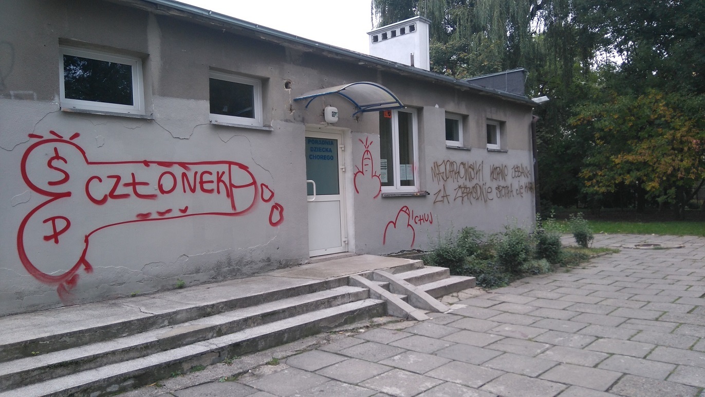 Zdjęcie przed zamalowaniem