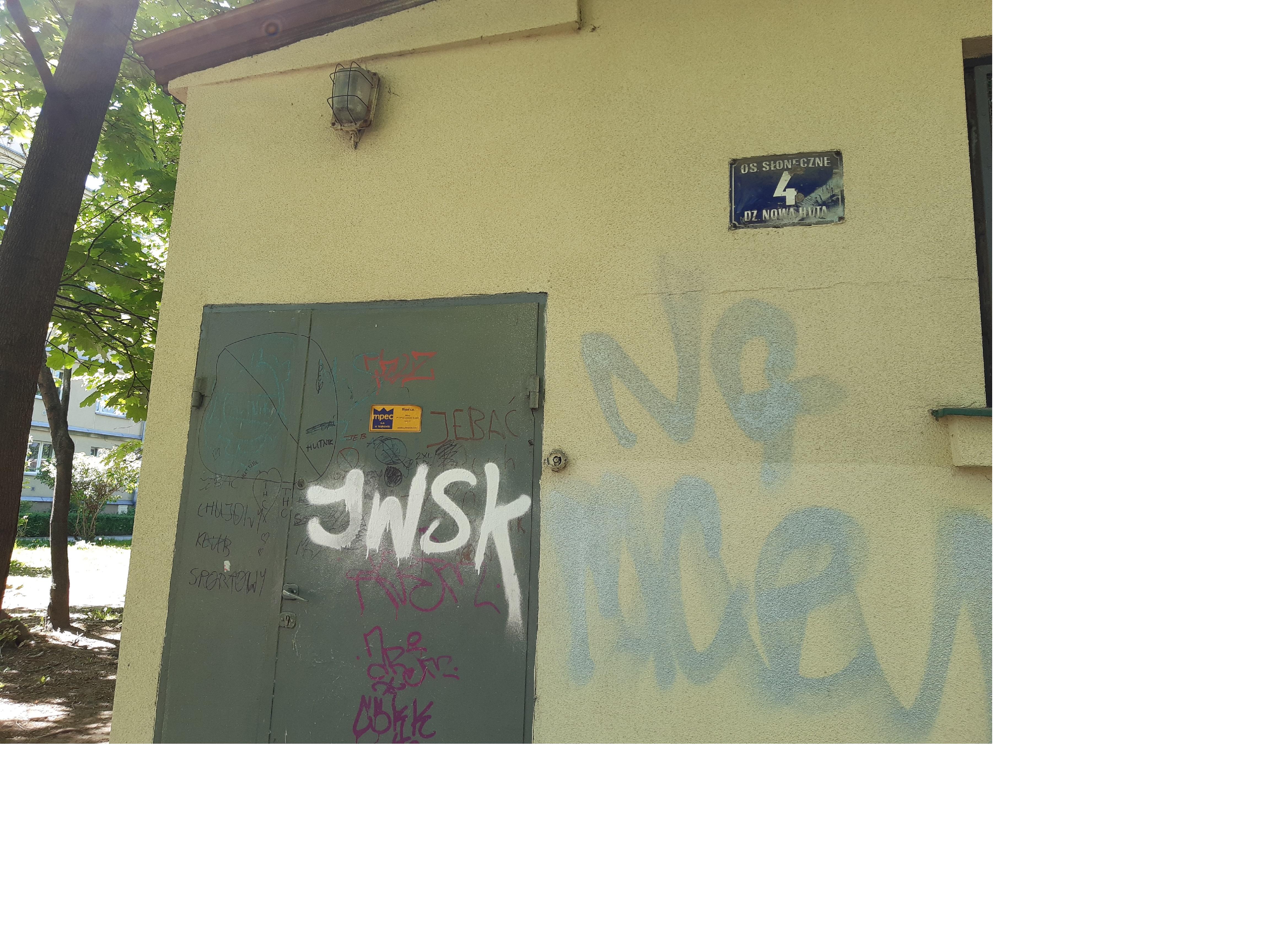 Zdjęcie przed zamalowaniem