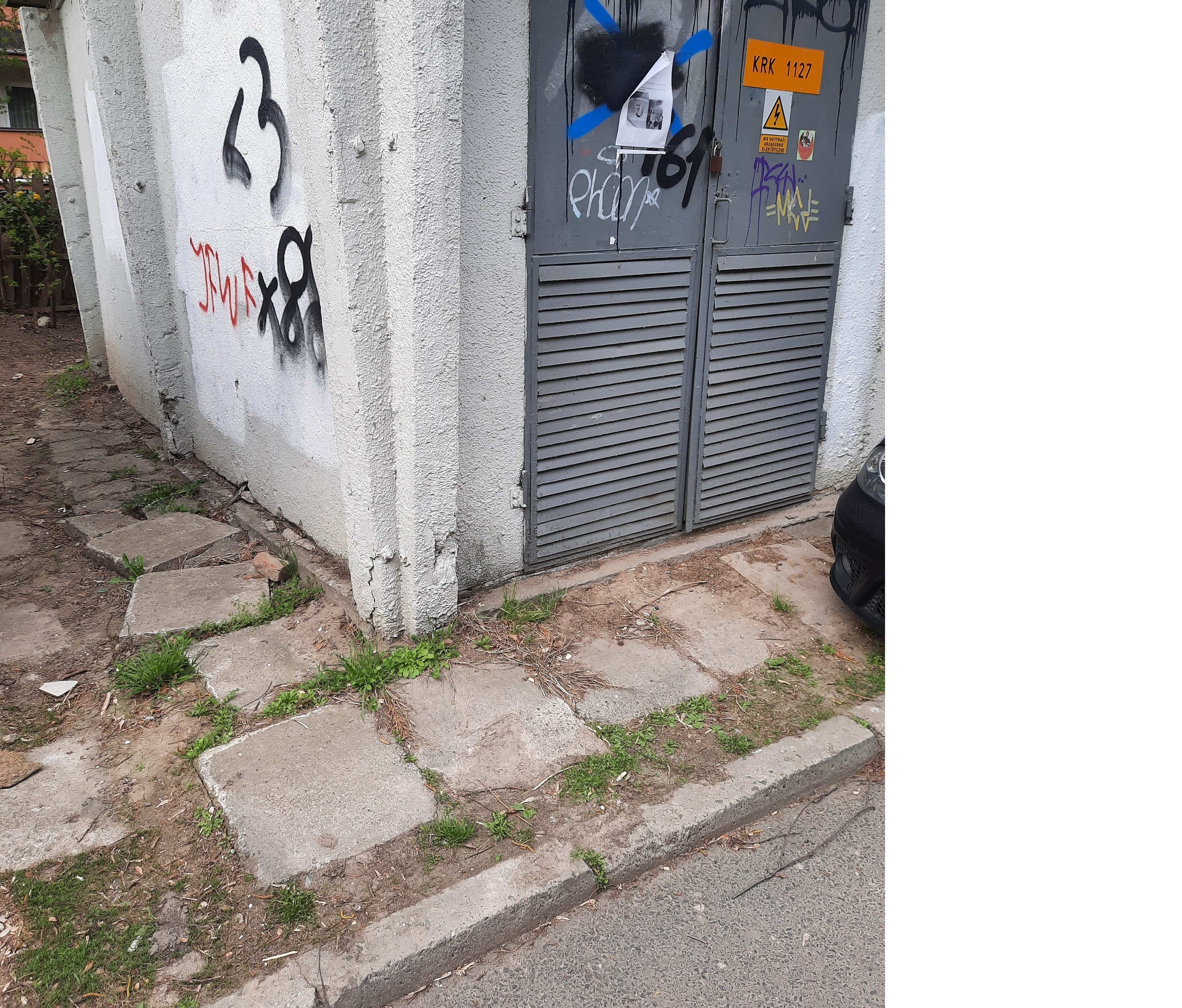 Zdjęcie przed zamalowaniem