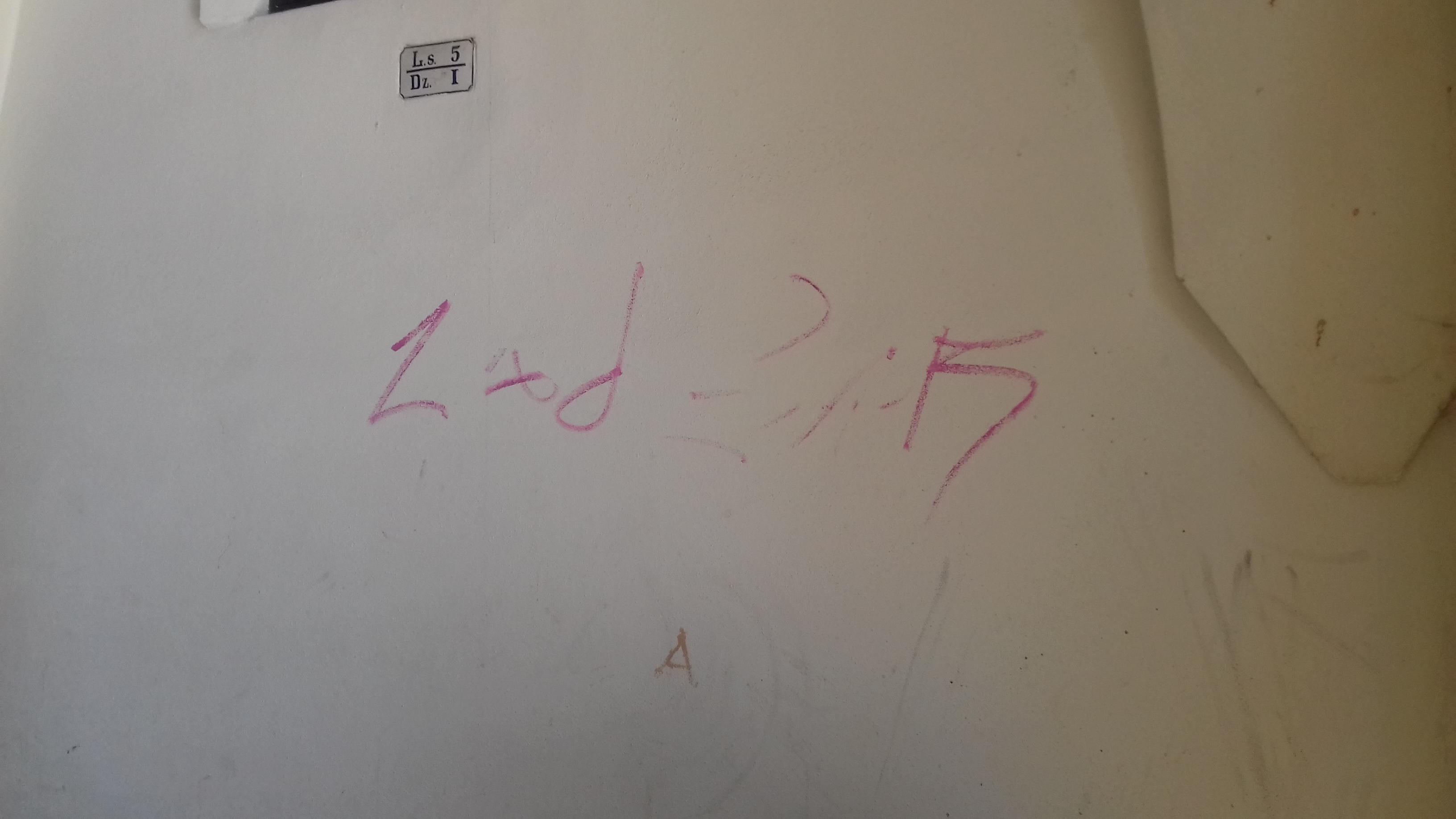 Zdjęcie przed zamalowaniem