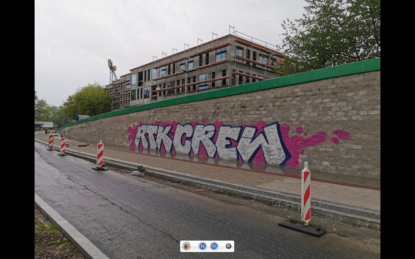 Zdjęcie przed zamalowaniem