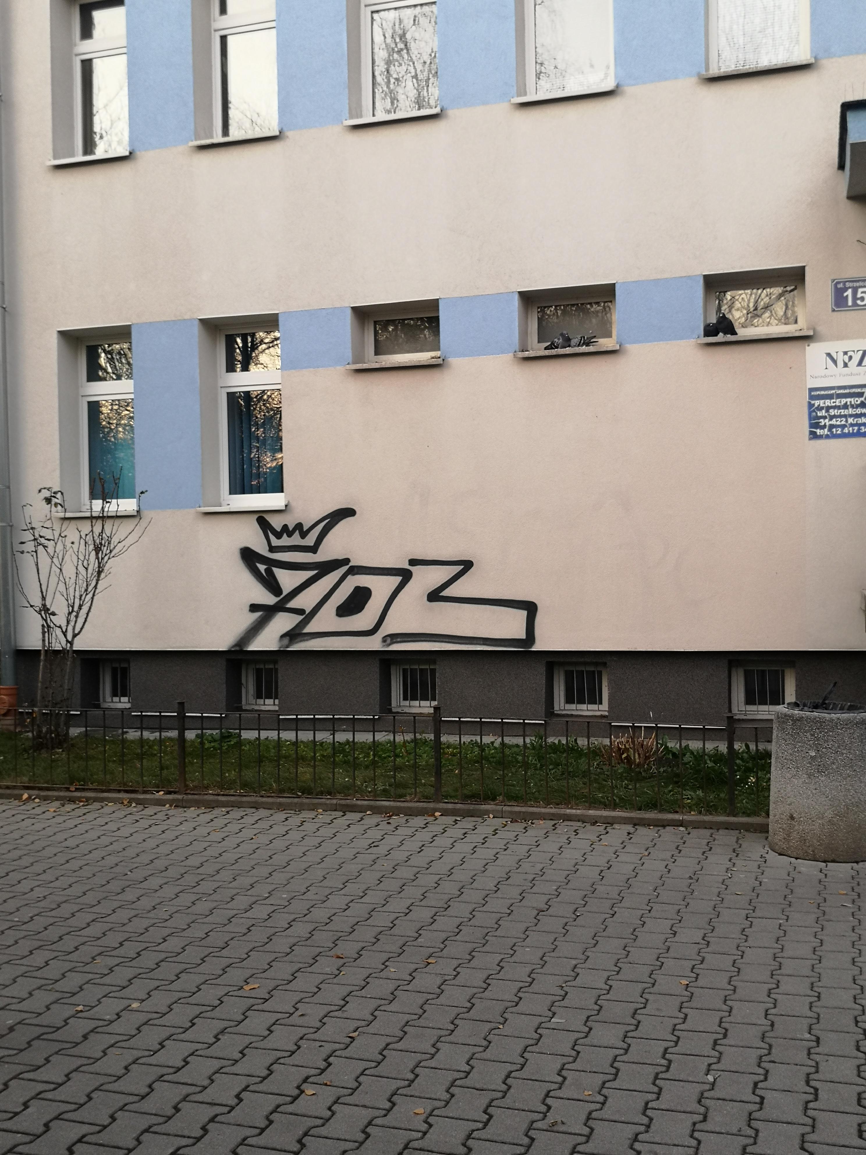 Zdjęcie przed zamalowaniem