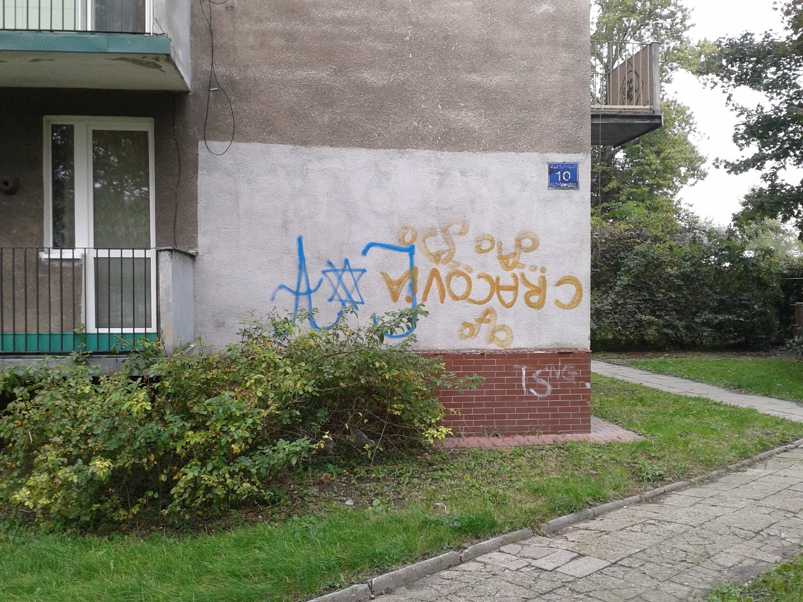 Zdjęcie przed zamalowaniem
